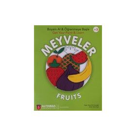 Meyveler Fruits Boyanı Al ve Öğrenmeye Başla Get Your Paint ve Learn Altınbaş Üniversitesi Çocuk