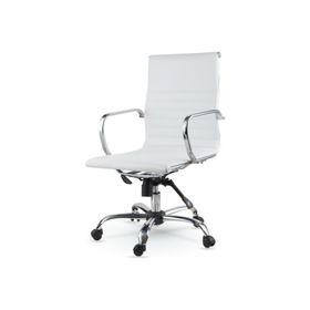 Mezura Ofis Air Chrome Beyaz Ofis Çalışma Koltuğu