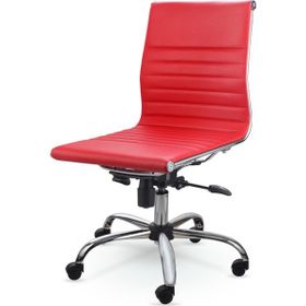 Mezura Ofis Air Chrome Kırmızı Ofis Çalışma Koltuğu
