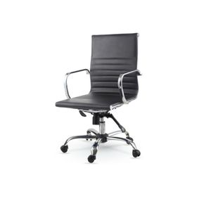 Mezura Ofis Air Chrome Siyah Ofis Çalışma Koltuğu