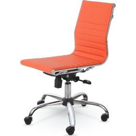 Mezura Ofis Air Chrome Turuncu Ofis Çalışma Koltuğu