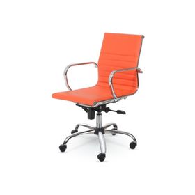 Mezura Ofis Air Chrome Turuncu Ofis Çalışma Koltuğu