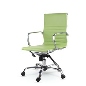 Mezura Ofis Air Chrome Yeşil Ofis Çalışma Koltuğu