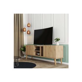 Mezza 1532 Carmen 150 cm Sepet Ahşap Ayaklı Tv Ünitesi