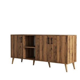 Mezza 1622 180 cm Exxen Ahşap Ayaklı Modern Konsol