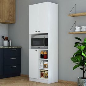 Mezza 3002 Order 60x180 CM Beyaz Çok Amaçlı Dolap
