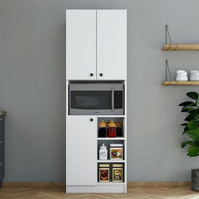 Mezza 3002 Order 60x180 CM Beyaz Çok Amaçlı Dolap
