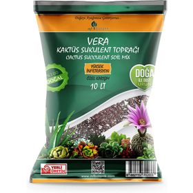 MF Botanik 10 lt Teraryum İçin Uygun Kaktüs Sukulent Toprağı
