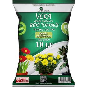 MF Botanik Vera Genel Kullanım 10 lt İthal Bitki Toprağı