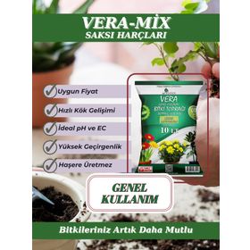 MF Botanik Vera Genel Kullanım 10 lt İthal Bitki Toprağı
