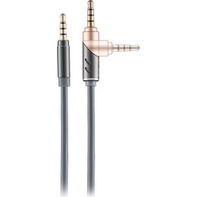 MF Product Acoustic 0209 Gri Dönebilen Uçlu Aux Kablo