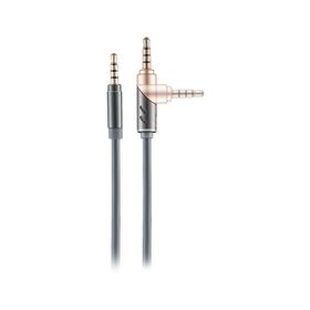 MF Product Acoustic 0209 Gri Dönebilen Uçlu Aux Kablo