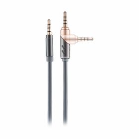 MF Product Acoustic 0209 Gri Dönebilen Uçlu Aux Kablo