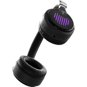 MF Product Acoustic 0462 Siyah Kulak Üstü Işıklı Kablosuz Bluetooth Kulaklık