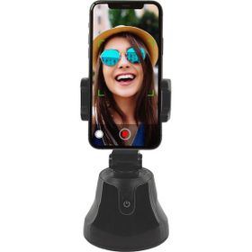 MF Product Fit N Joy 0547 Siyah 360 Derece Smart Gimbal Yüz Takip Telefon Tutucu