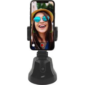 MF Product Fit N Joy 0547 Siyah 360 Derece Smart Gimbal Yüz Takip Telefon Tutucu