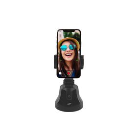 MF Product Fit N Joy 0547 Siyah 360 Derece Smart Gimbal Yüz Takip Telefon Tutucu