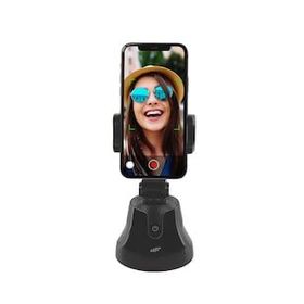 MF Product Fit N Joy 0547 Siyah 360 Derece Smart Gimbal Yüz Takip Telefon Tutucu