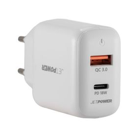MF Product Jettpower 0357 Beyaz 18W Pd Usb Duvar Şarjı