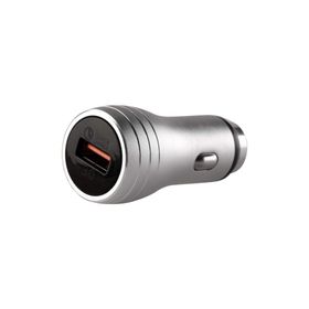 MF Product Jettpower 0359 Gümüş Tek Usb Qc 3.0 Araç Şarjı