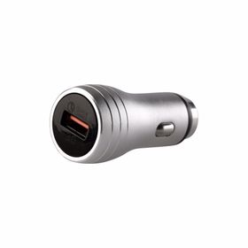 MF Product Jettpower 0359 Gümüş Tek Usb Qc 3.0 Araç Şarjı