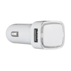 MF Product Jettpower 0362 Beyaz Işıklı Çift Usb 5V 2A Araç Şarjı