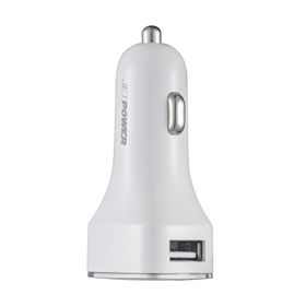 MF Product Jettpower 0362 Beyaz Işıklı Çift Usb 5V 2A Araç Şarjı