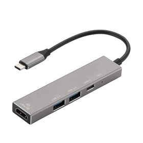 MF Product Shift 0490 Gri Type-C 4 in 1 Dönüştürücü Hub