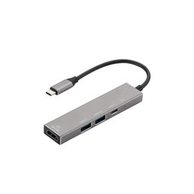 MF Product Shift 0490 Gri Type-C 4 in 1 Dönüştürücü Hub