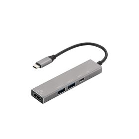 MF Product Shift 0490 Gri Type-C 4 in 1 Dönüştürücü Hub