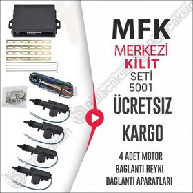 MFK 5001 4 Kapı İçin Komple Merkezi Kilit Sistemi