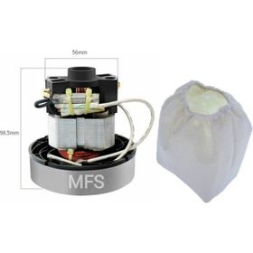 MFS Fantom DU 2500 Şipşak Uyumlu Süpürge Motoru ve Toz Torbası