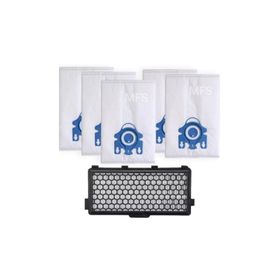 MFS Miele Complete C3 Cat Dog Powerline Uyumlu 5 Adet Toz Torbası ve Hepa Filtre Seti