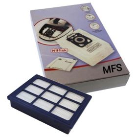 MFS Nilfisk Power P Life Uyumlu 4’lü Toz Torbası ve Hepa Filtre Seti