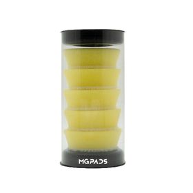 Mg Pads Hare 45 35 mm 5'li Sarı Mini Polisaj Makinesi Uyumlu Giderici Cila Süngeri