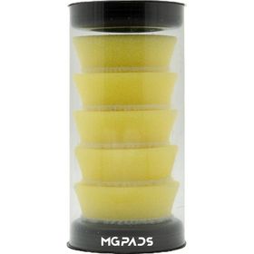 Mg Pads Hare 45 35 mm 5'li Sarı Mini Polisaj Makinesi Uyumlu Giderici Cila Süngeri