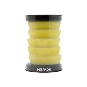 Mg Pads Hare 65 55 mm 5'li Sarı Mini Polisaj Makinesi Uyumlu Giderici Cila Süngeri