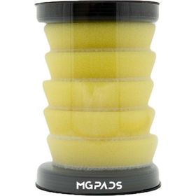 Mg Pads Hare 65 55 mm 5'li Sarı Mini Polisaj Makinesi Uyumlu Giderici Cila Süngeri