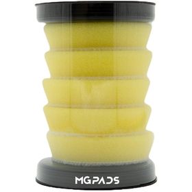 Mg Pads Hare 65 55 mm 5'li Sarı Mini Polisaj Makinesi Uyumlu Giderici Cila Süngeri