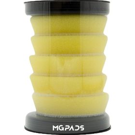 Mg Pads Hare 65 55 mm 5'li Sarı Mini Polisaj Makinesi Uyumlu Giderici Cila Süngeri