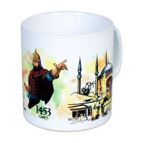 Mgm Ayasofya 1453 Desenli Saplı Kupa Bardak