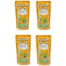 Mhauw 4x80 gr Somonlu Çorba Kedi Ödülü