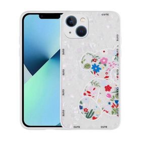 Mhd Tech Apple iPhone 13 Desenli Sert Silikon Mumila Kapak Kılıf