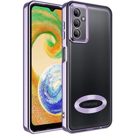 Mhd Tech Samsung Galaxy A04s Kamera Korumalı Logo Gösteren Şeffaf Kapak Kılıf