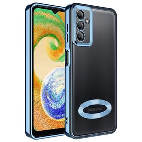 Mhd Tech Samsung Galaxy A04s Kamera Korumalı Logo Gösteren Şeffaf Kapak Kılıf