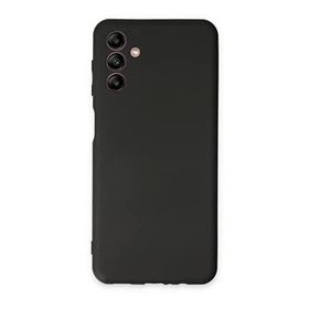 Mhd Tech Samsung Galaxy A04s Yumuşak Dokulu Silikon Siyah Kılıf