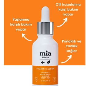 Mia Klinika 30 ml C Vitamini Serumu
