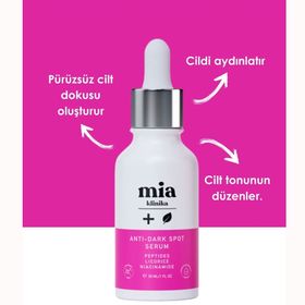 Mia Klinika 30 ml Leke Karşıtı ve Cilt Tonu Eşitlemeye Yardımcı Serum
