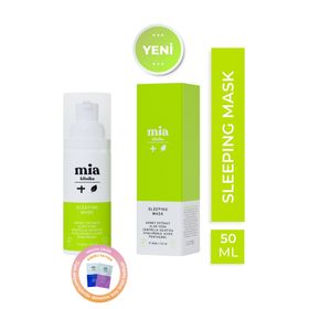 Mia Klinika Panthenol Bal ve Cicalı Hücre Yenileyici Leke Kırışıklık Karşıtı Işıltı Veren Nemlendici 50 ml Yüz Maskesi