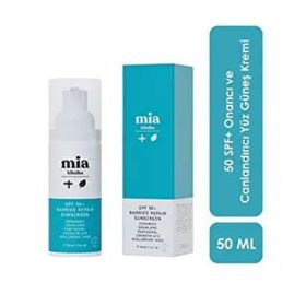 Mia Klinika SPF 50+ 50 ml Bariyer Onarıcı Güneş Koruyucu Yüz Güneş Kremi